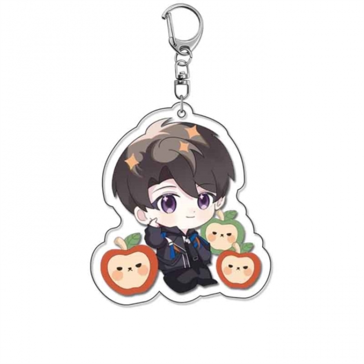 Love and Deepspace Anime Acrylic Keychain Charm price for 5 pcs