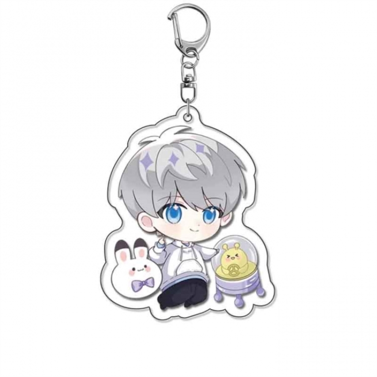Love and Deepspace Anime Acrylic Keychain Charm price for 5 pcs