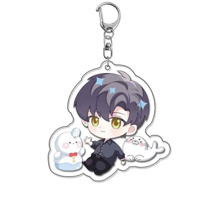 Love and Deepspace Anime Acrylic Keychain Charm price for 5 pcs