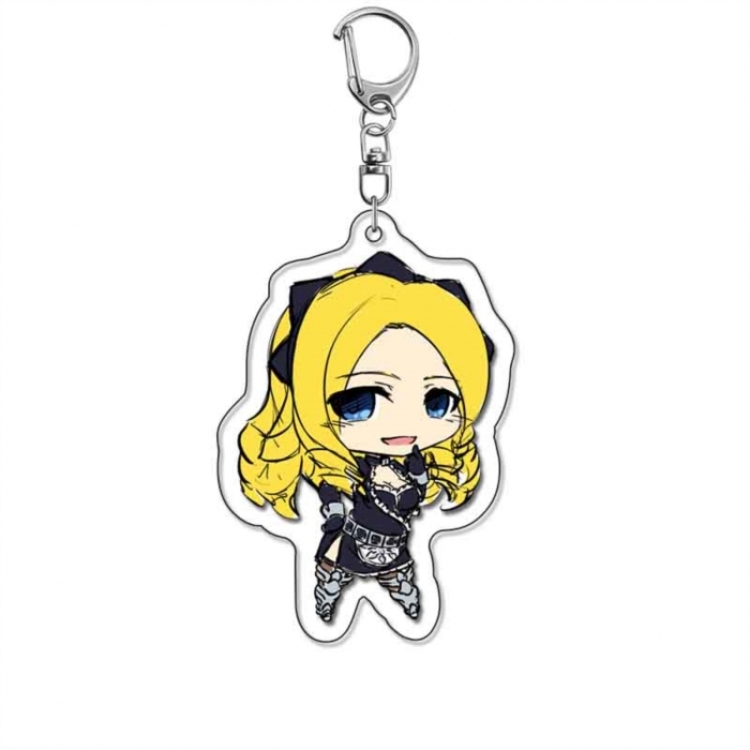 OVERLORD Anime Acrylic Keychain Charm price for 5 pcs