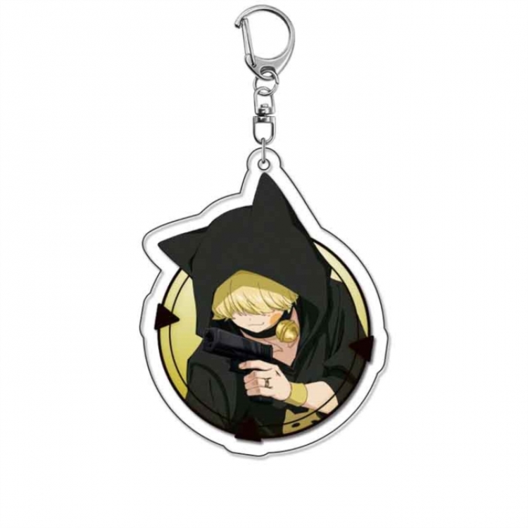 Mission: Yozakura Family Anime Acrylic Keychain Charm price for 5 pcs