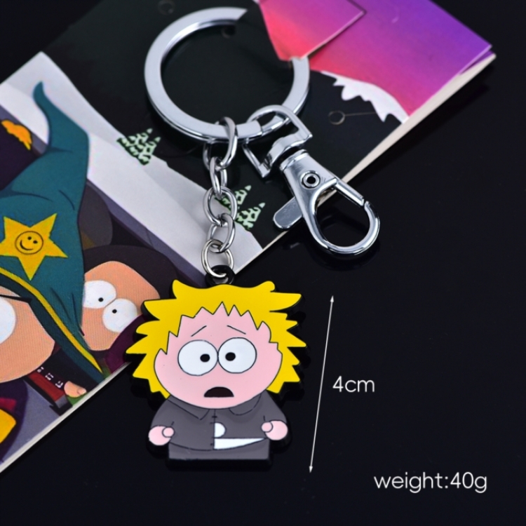 South Park Animation peripheral metal keychain pendant price for 5 pcs 