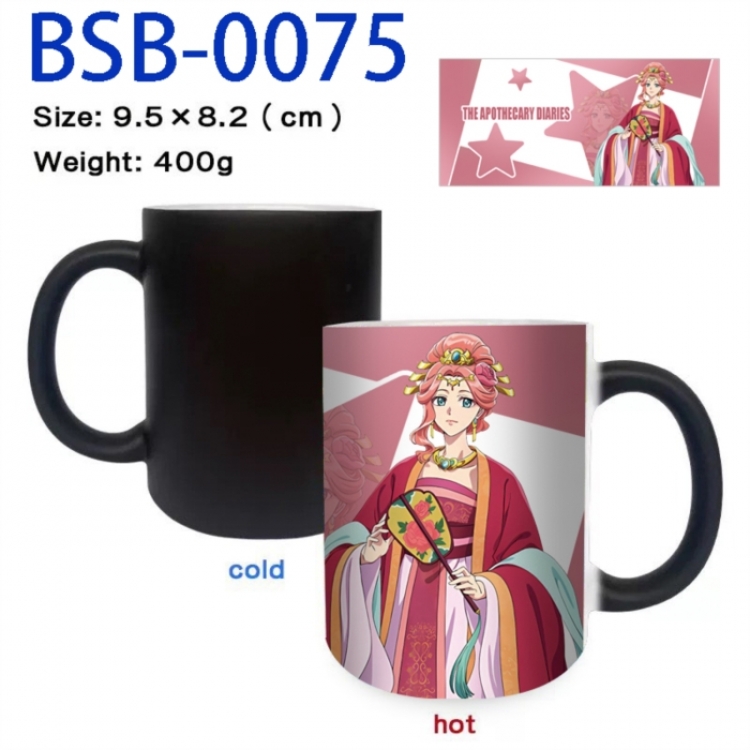 The Apothecary Diaries Hardware Anime peripherals color changing ceramic cup tea cup mug 9.5X8.2cm