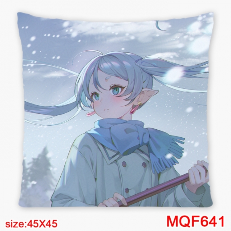 Frieren: Beyond Journey's Anime square full-color pillow cushion 45X45CM NO FILLING 