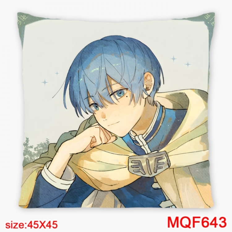 Frieren: Beyond Journey's Anime square full-color pillow cushion 45X45CM NO FILLING 