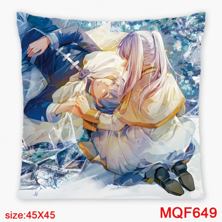 Frieren: Beyond Journey's Anime square full-color pillow cushion 45X45CM NO FILLING 