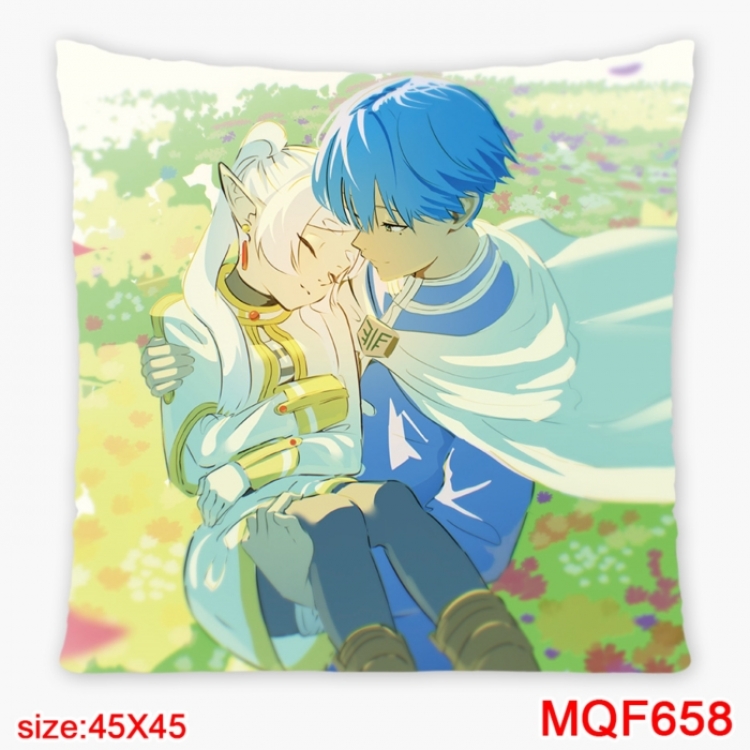 Frieren: Beyond Journey's Anime square full-color pillow cushion 45X45CM NO FILLING 