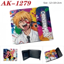 Chainsaw Man Anime PU leather ...