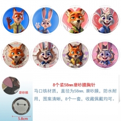 Zootopia Anime round scrub fil...