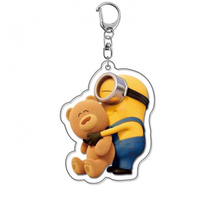 Minions Anime Acrylic Keychain Charm price for 5 pcs