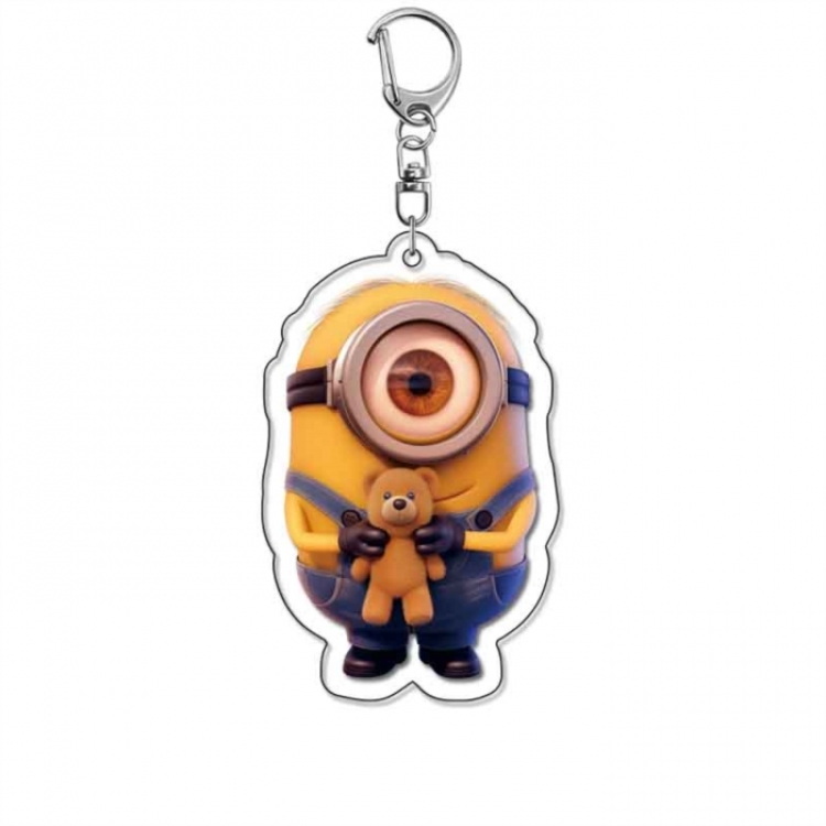 Minions Anime Acrylic Keychain Charm price for 5 pcs