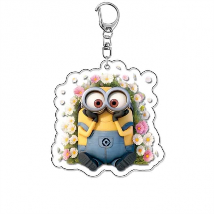 Minions Anime Acrylic Keychain Charm price for 5 pcs