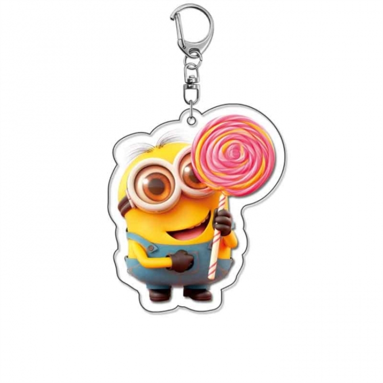 Minions Anime Acrylic Keychain Charm price for 5 pcs