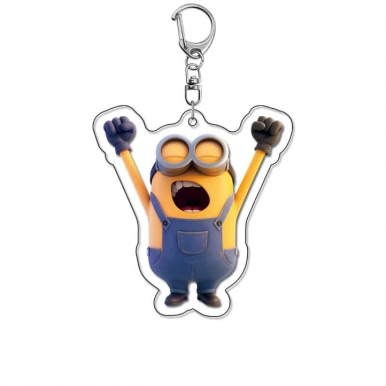 Minions Anime Acrylic Keychain Charm price for 5 pcs