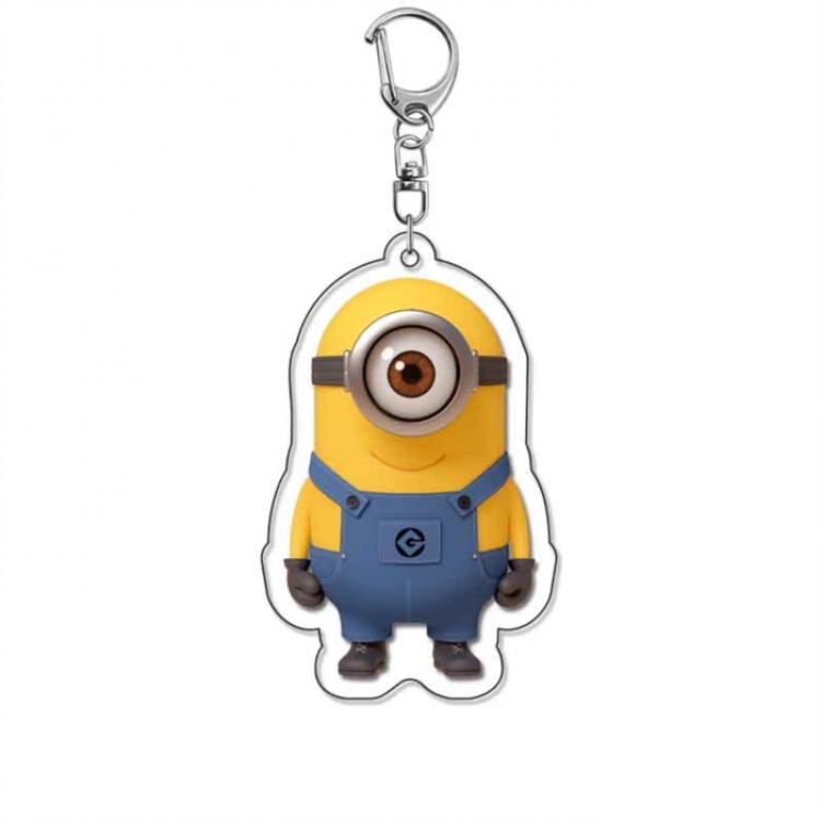 Minions Anime Acrylic Keychain Charm price for 5 pcs