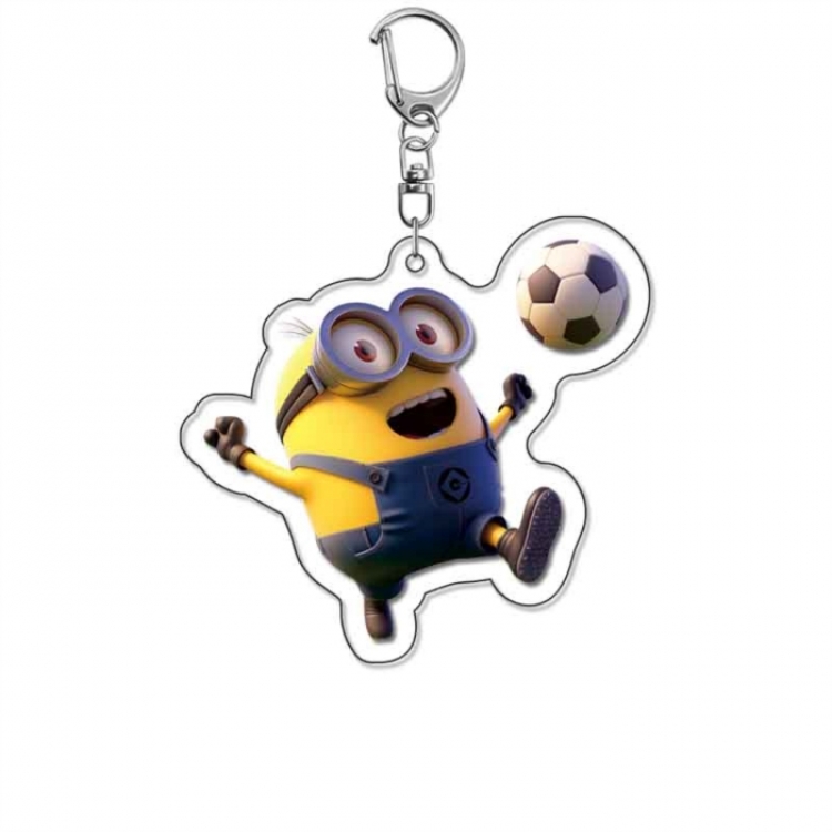 Minions Anime Acrylic Keychain Charm price for 5 pcs