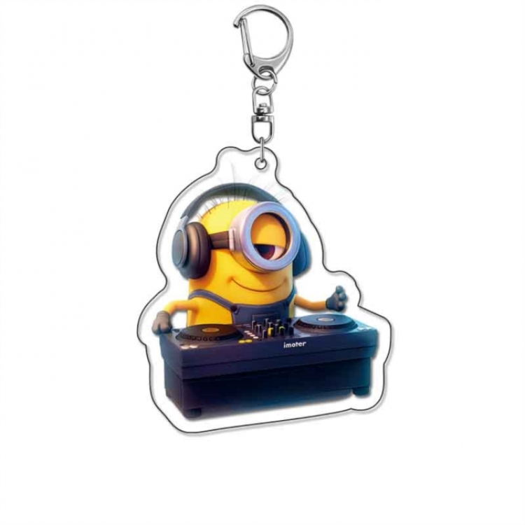 Minions Anime Acrylic Keychain Charm price for 5 pcs