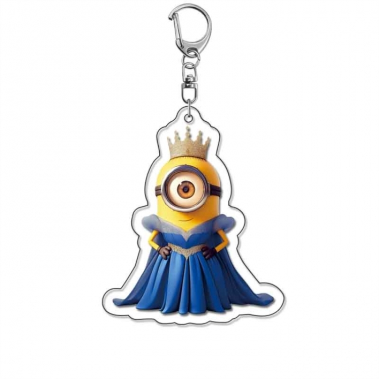 Minions Anime Acrylic Keychain Charm price for 5 pcs