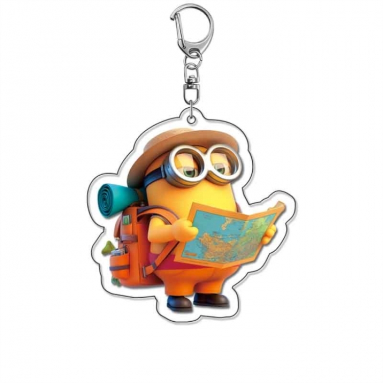 Minions Anime Acrylic Keychain Charm price for 5 pcs