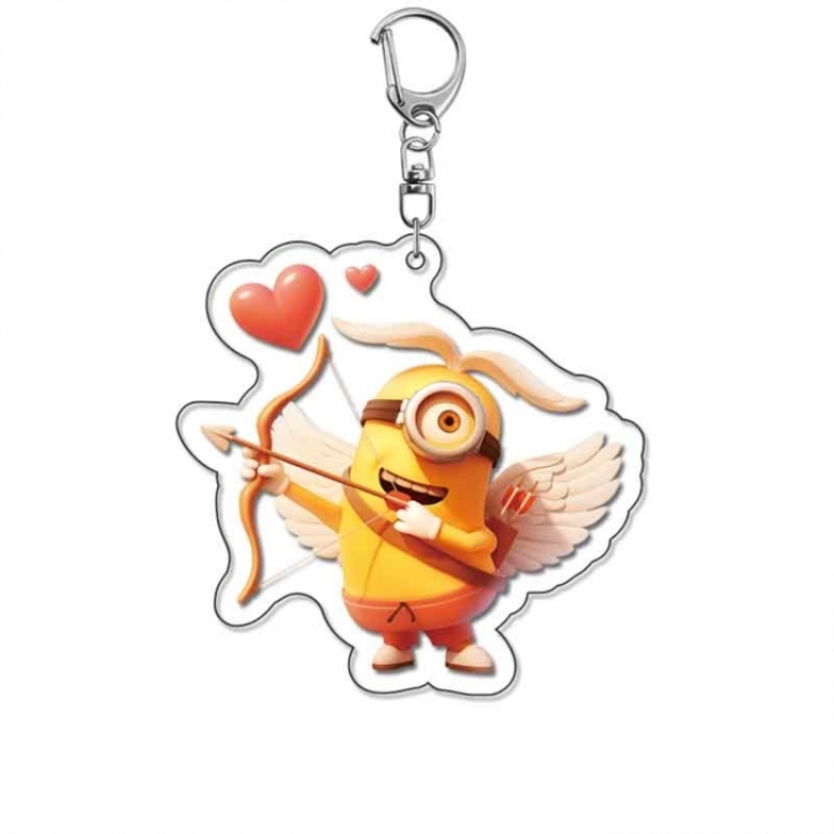 Minions Anime Acrylic Keychain Charm price for 5 pcs