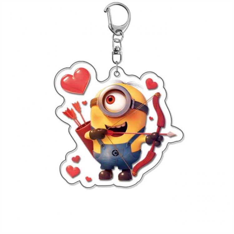 Minions Anime Acrylic Keychain Charm price for 5 pcs