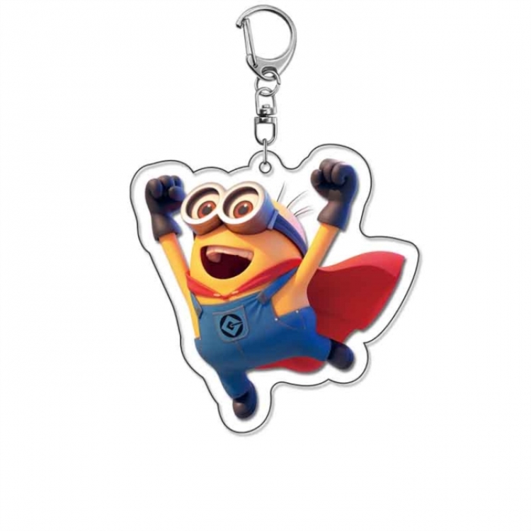 Minions Anime Acrylic Keychain Charm price for 5 pcs