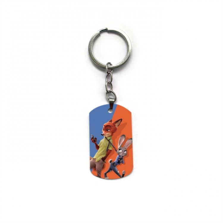 Zootopia Anime double-sided full-color printed keychain price for 5 pcs