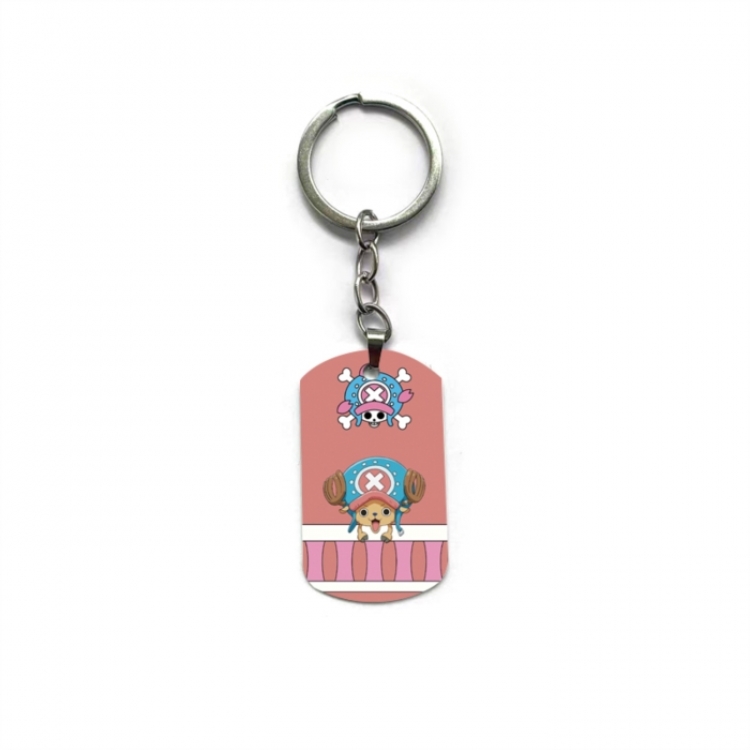 One Piece Anime double-sided full-color printed keychain price for 5 pcs