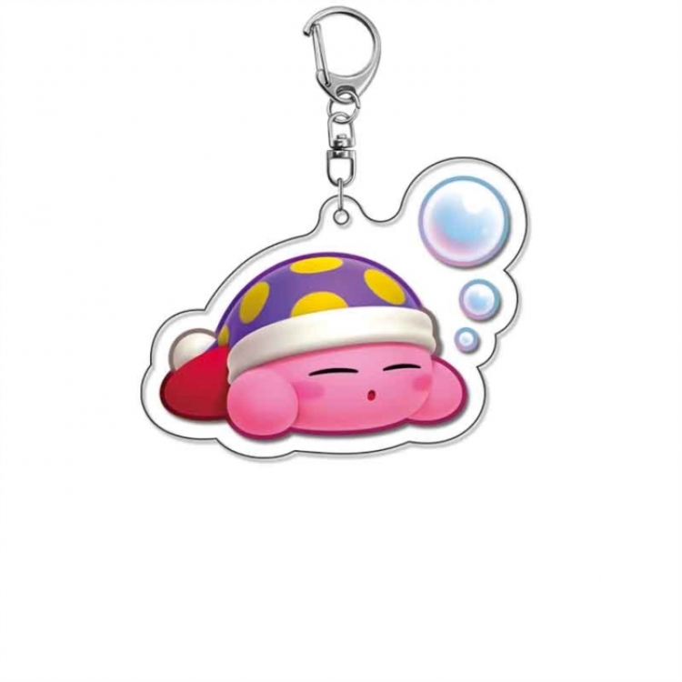 Kirby Anime Acrylic Keychain Charm price for 5 pcs