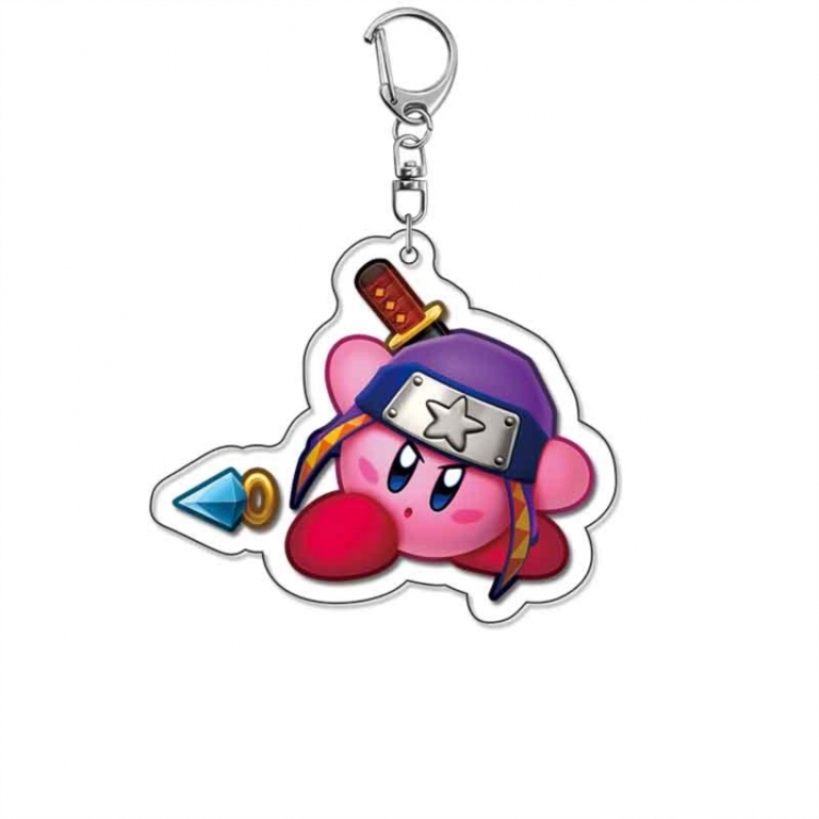 Kirby Anime Acrylic Keychain Charm price for 5 pcs