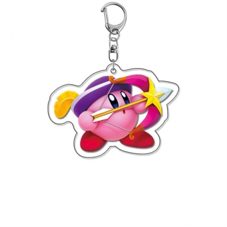 Kirby Anime Acrylic Keychain Charm price for 5 pcs