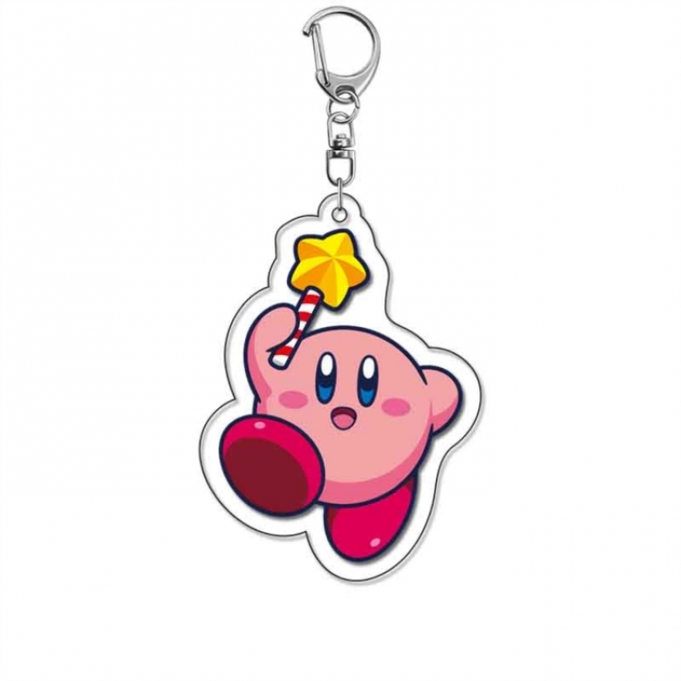 Kirby Anime Acrylic Keychain Charm price for 5 pcs