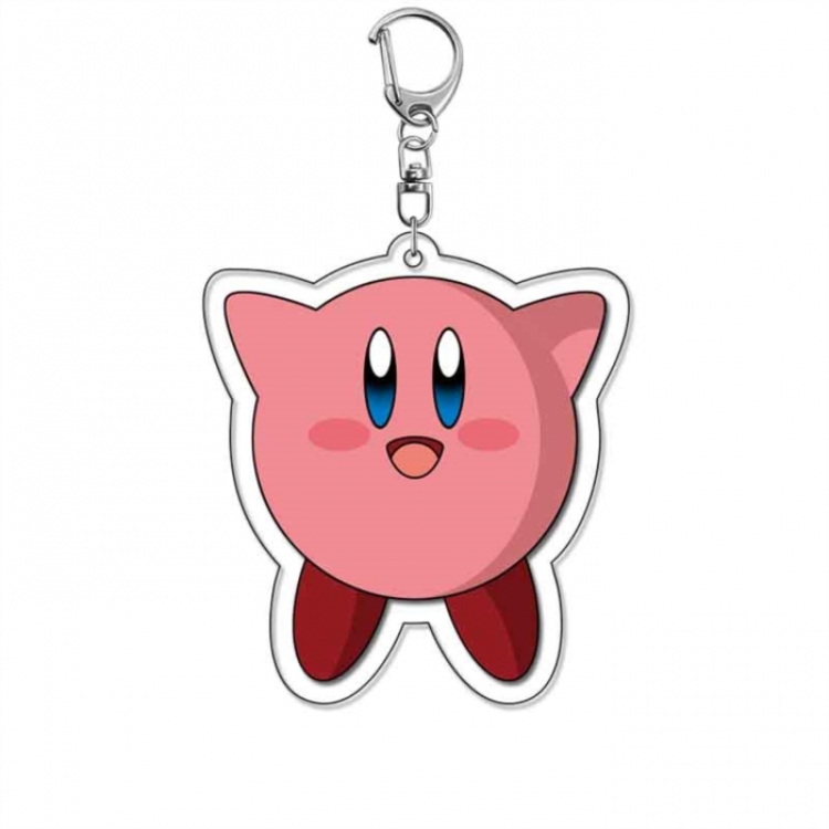 Kirby Anime Acrylic Keychain Charm price for 5 pcs