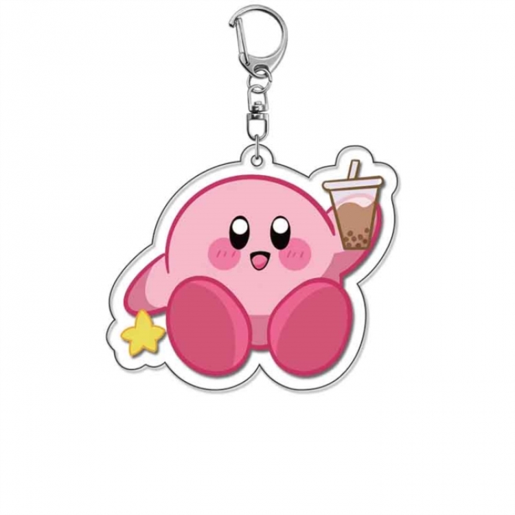 Kirby Anime Acrylic Keychain Charm price for 5 pcs