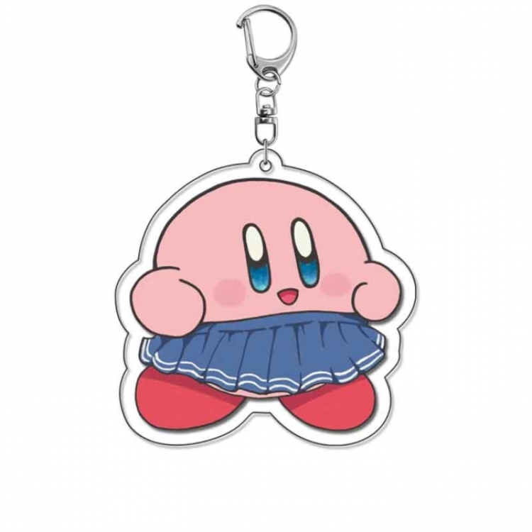 Kirby Anime Acrylic Keychain Charm price for 5 pcs