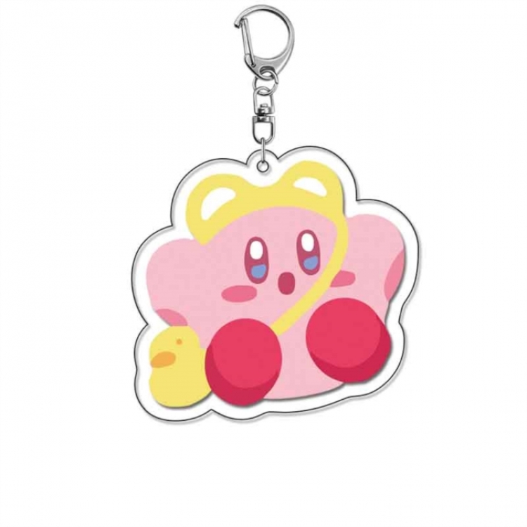 Kirby Anime Acrylic Keychain Charm price for 5 pcs