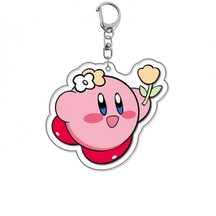 Kirby Anime Acrylic Keychain Charm price for 5 pcs