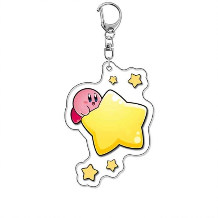 Kirby Anime Acrylic Keychain Charm price for 5 pcs