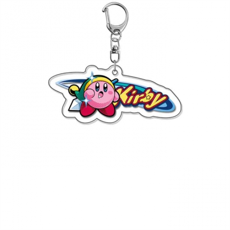 Kirby Anime Acrylic Keychain Charm price for 5 pcs