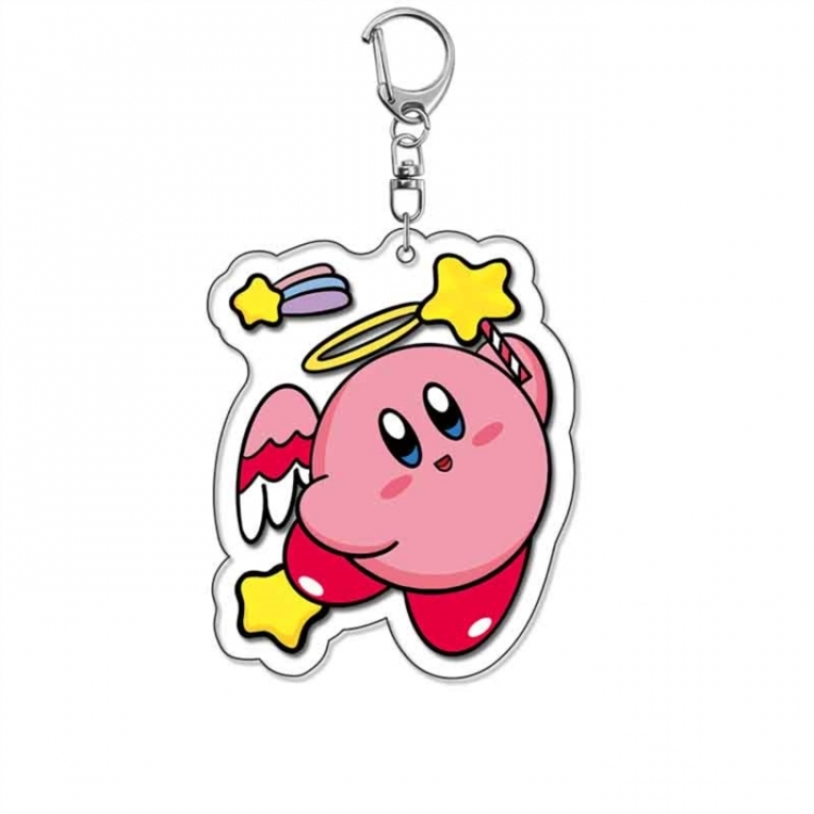 Kirby Anime Acrylic Keychain Charm price for 5 pcs