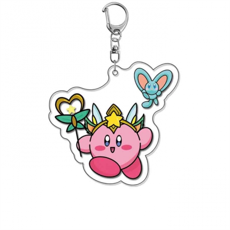 Kirby Anime Acrylic Keychain Charm price for 5 pcs