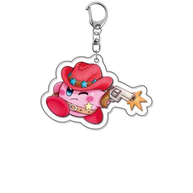 Kirby Anime Acrylic Keychain Charm price for 5 pcs