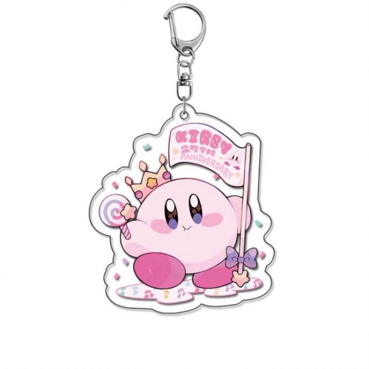 Kirby Anime Acrylic Keychain Charm price for 5 pcs
