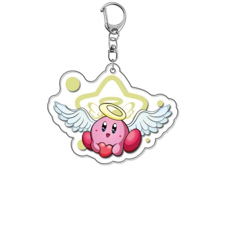 Kirby Anime Acrylic Keychain Charm price for 5 pcs