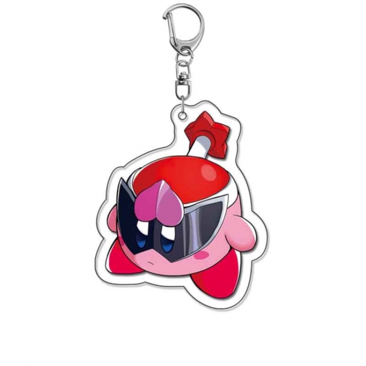 Kirby Anime Acrylic Keychain Charm price for 5 pcs