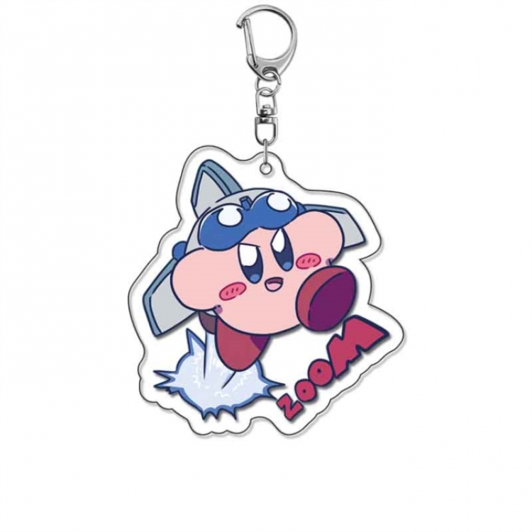 Kirby Anime Acrylic Keychain Charm price for 5 pcs