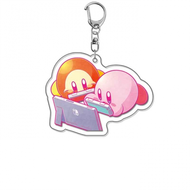 Kirby Anime Acrylic Keychain Charm price for 5 pcs