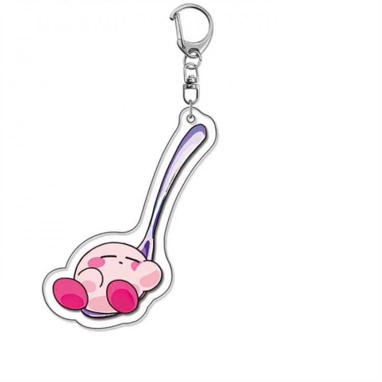 Kirby Anime Acrylic Keychain Charm price for 5 pcs