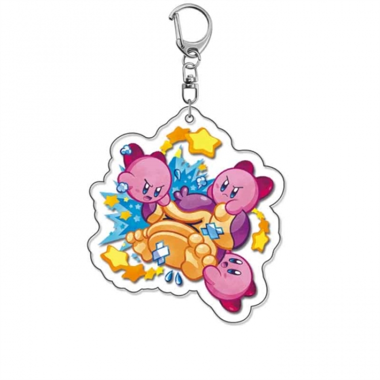 Kirby Anime Acrylic Keychain Charm price for 5 pcs