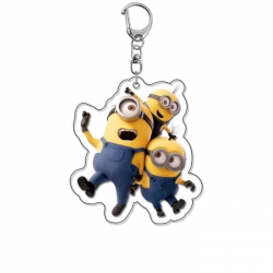 Minions Anime Acrylic Keychain...